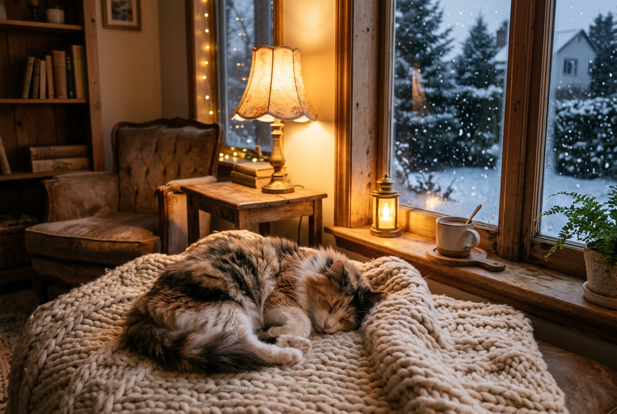 How to Keep Your Cat Warm in Winter: 7 Cozy Tips