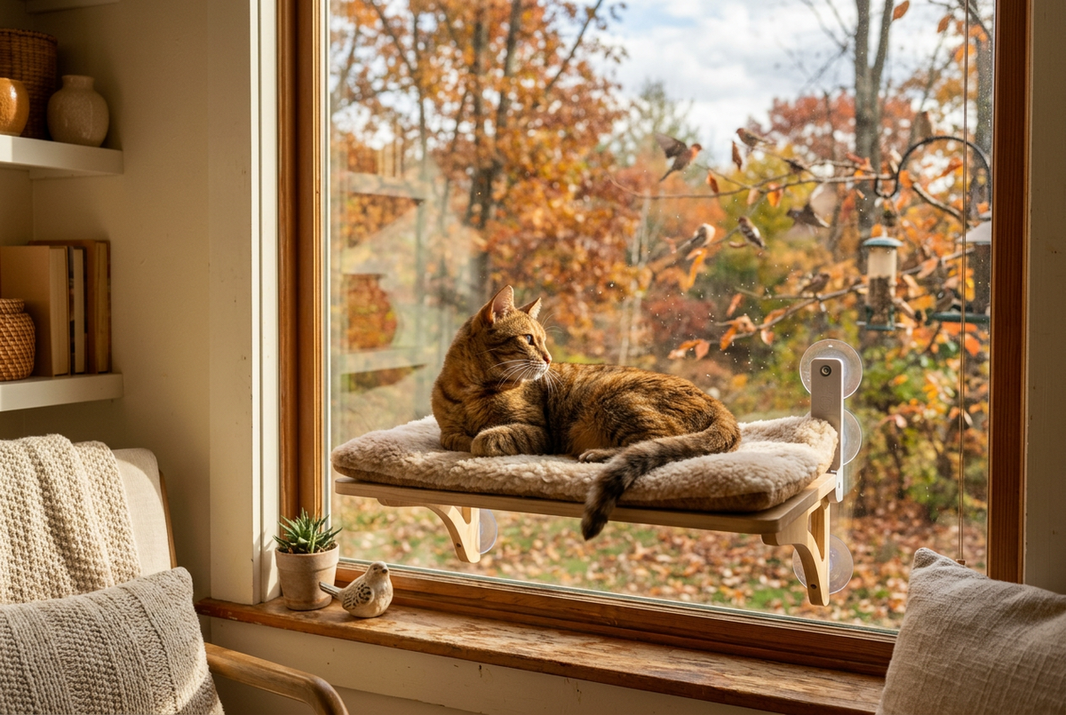 Best Window Perches for Indoor Cats: A Buyer's Guide
