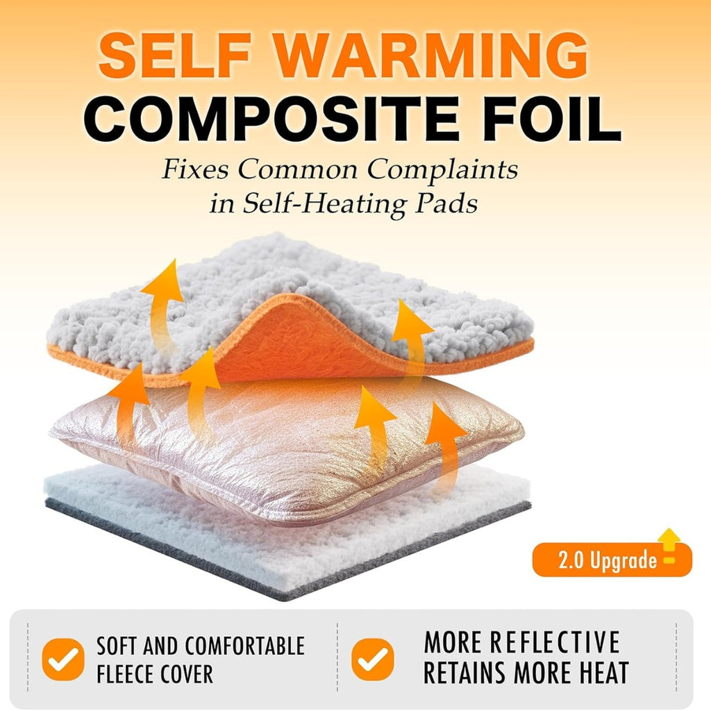 Self-warming cat bed by CozyPaws