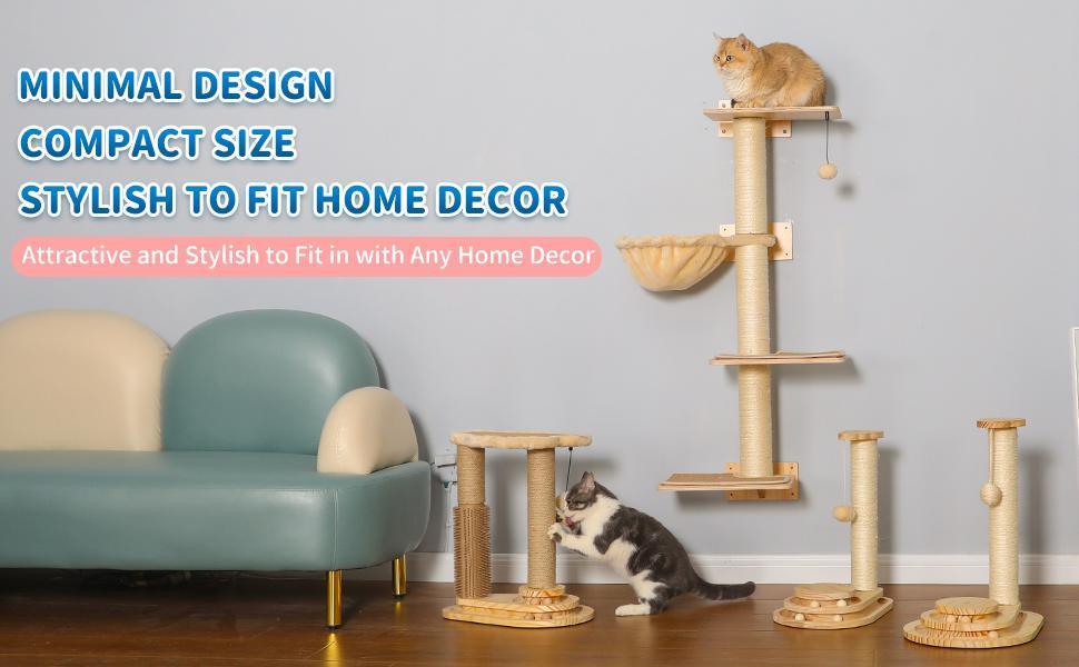 Cat scratcher toy size and features